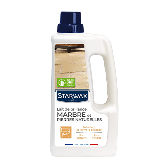 |40590| LAIT BRILLANCE MARBRE & PIERRES NATURELLES - 1L