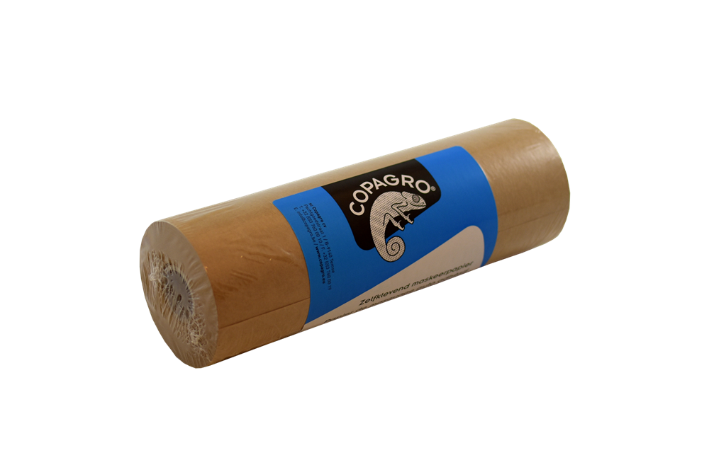 PAPIER DE MASQUAGE AUTO-ADHESIF 22.5CMX50M 50GR