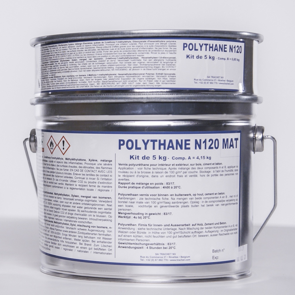 [32-20399] POLYTHANE N120 MAT - 5KG