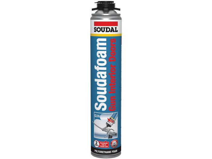 SOUDAL SOUDAFOAM GUN INTERIOR DOORS 750ML