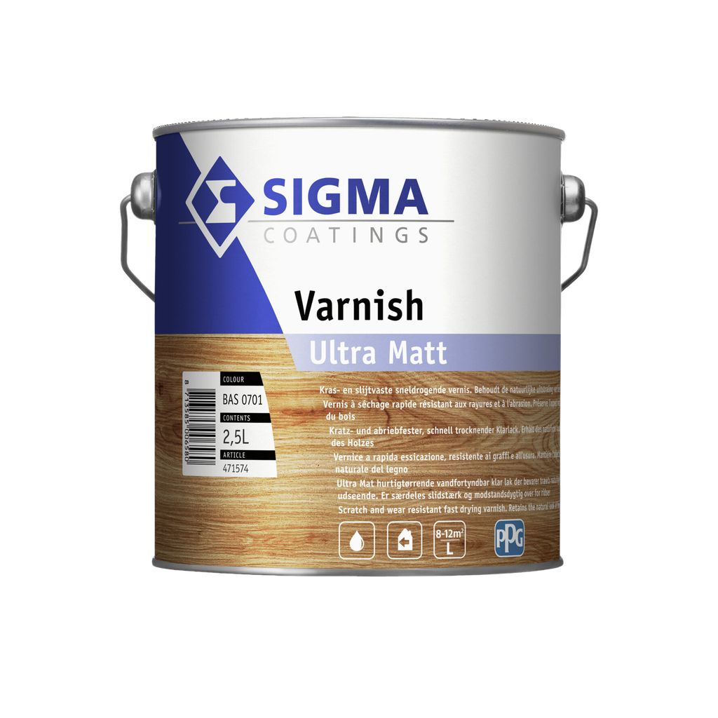 [471572] SIGMA VARNISH  ULTRA MATT - TR - 0,5L