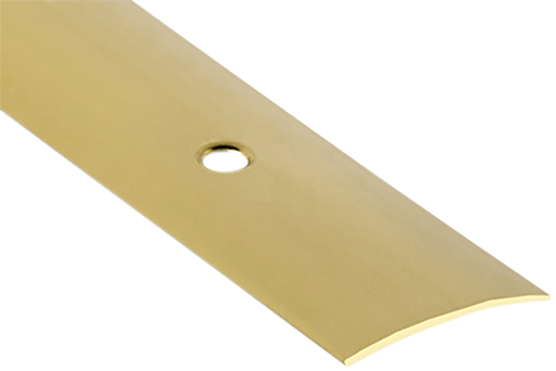 [1013] SEUIL DEMI-BOMBE 30MM LAITON PERCE-VRAC - 0,93 M