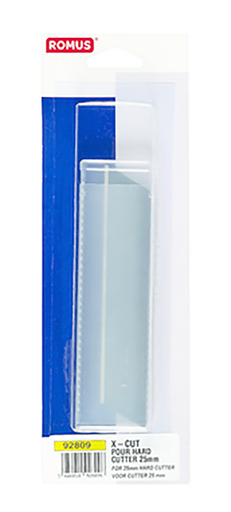 [92809] LAMES CUTTER 25MM X-CUT CARTE 5 LAMES