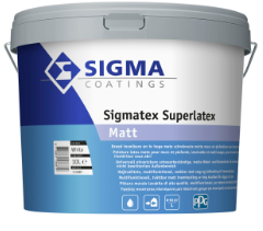 [113687] |113687| SIGMATEX SUPERLATEX MATT BLANC 10L