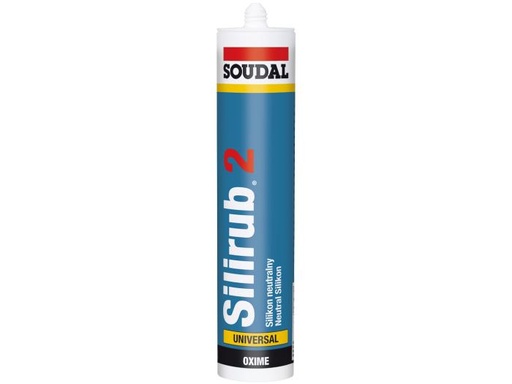 [100251] SOUDAL SILIRUB 2 BLANC 600ML