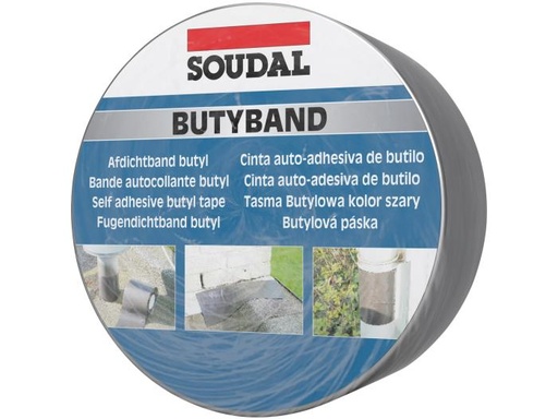 [111084] SOUDAL BUTYBAND ALU 10CM X 10M